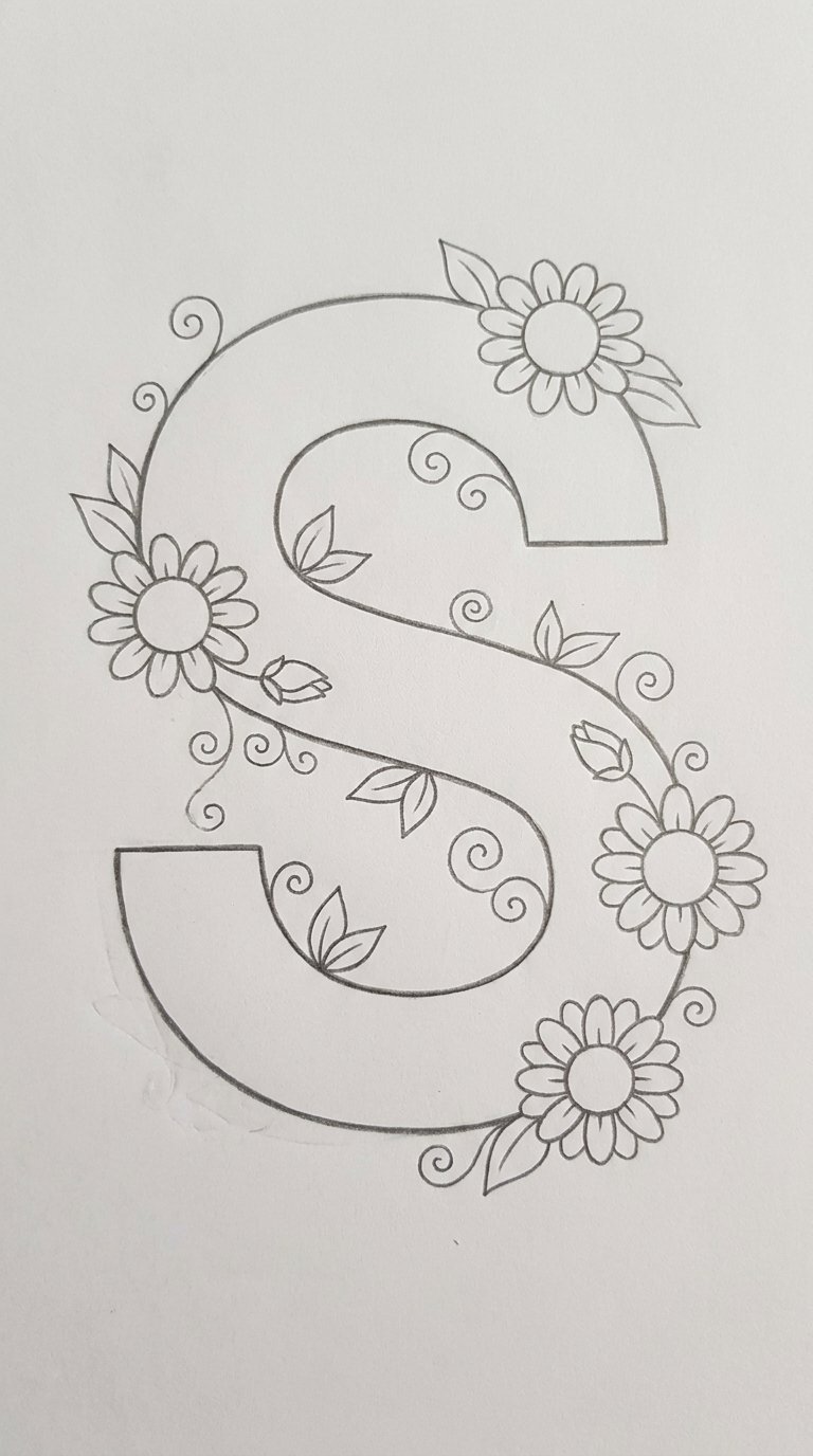 15 Sunflower Drawing Ideas That Are Easy and Beautiful for All Skill Levels 3 Sunflower Alphabet Letter S