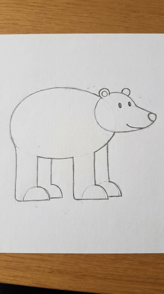 Bear Eating Honey
