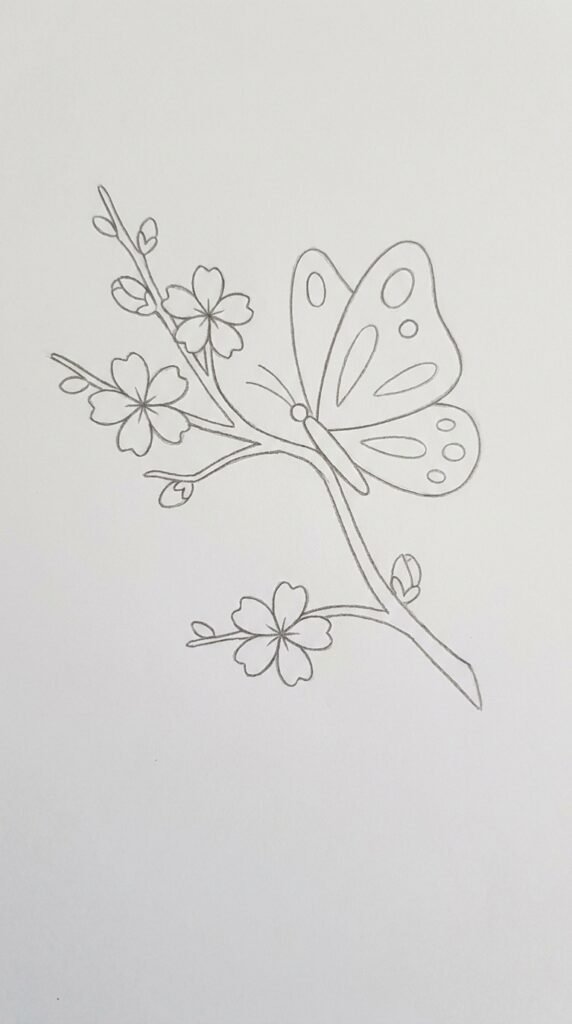 Cherry Blossom Butterfly Combination