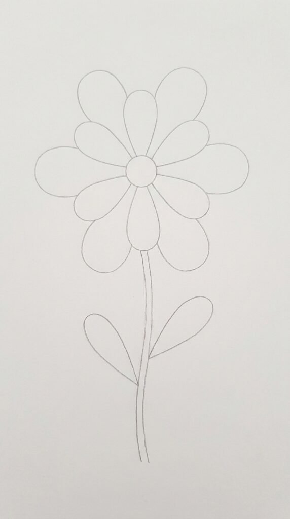13 Genbenya Flower Drawing Ideas That Are Simple and Beautiful for Beginners 13 Genbenya Teardrop Petal Flower