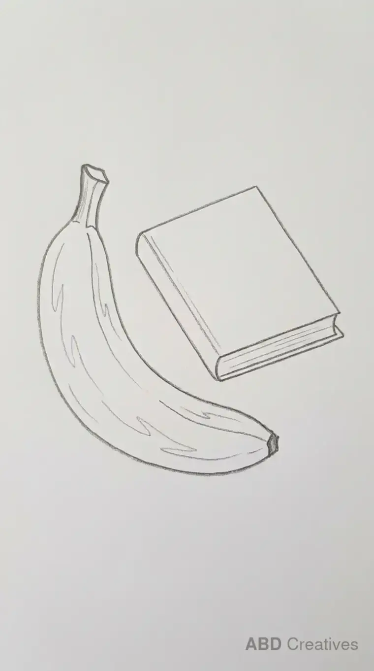 Banana Beside a Book
