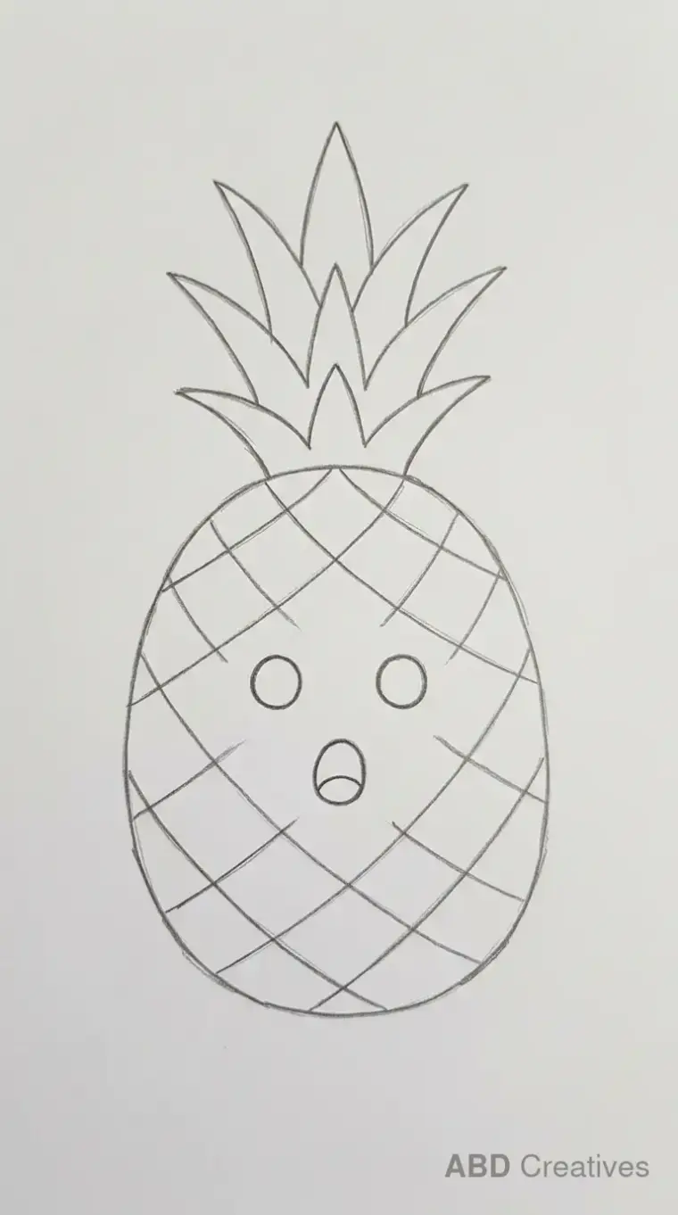 Pineapple With a Face