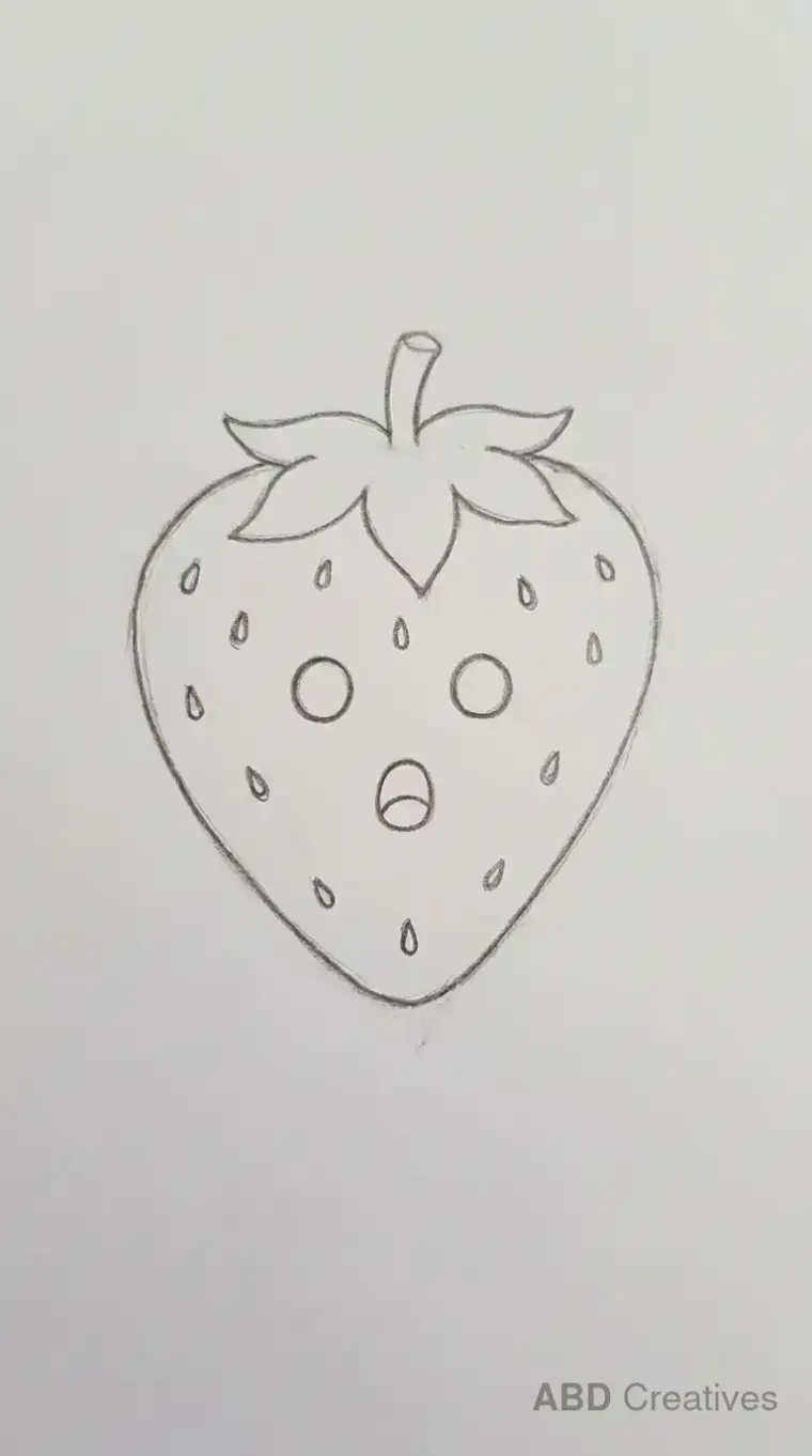 Strawberry With a Face