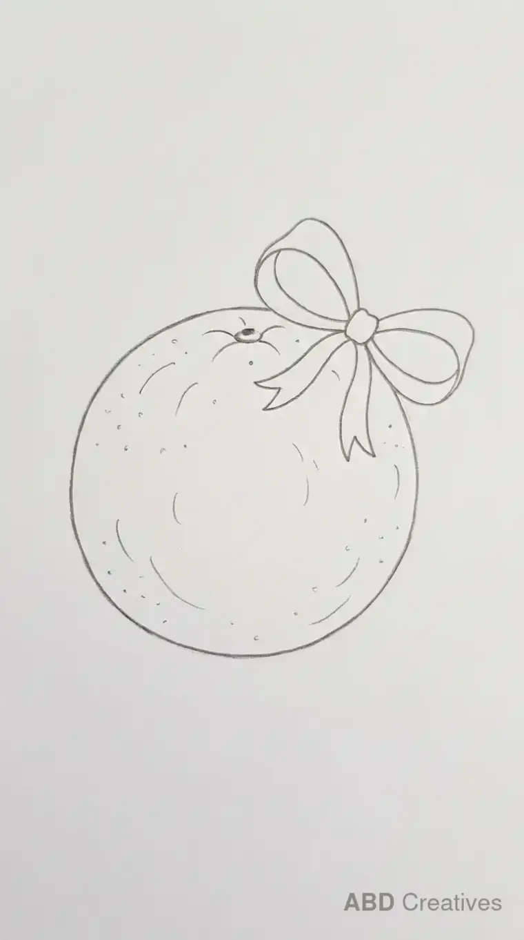 Orange drawing ideas