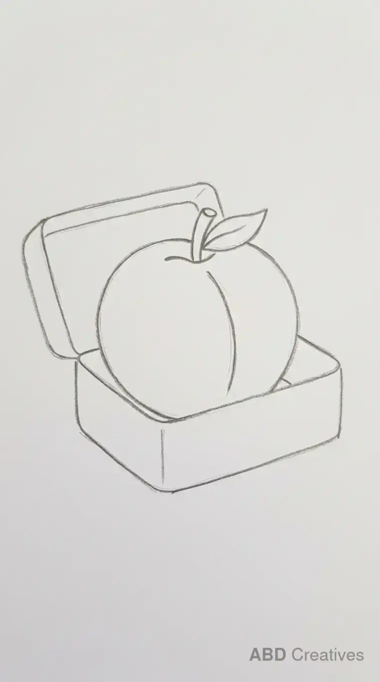 Peach drawing ideas