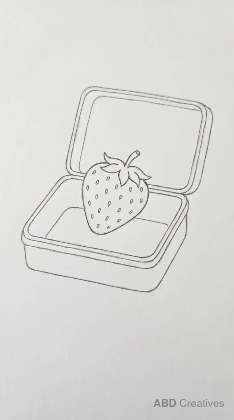 Strawberry in a Lunch Box