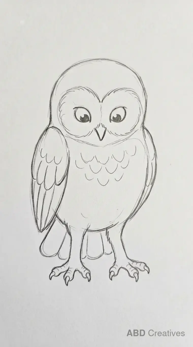 Owl drawing ideas