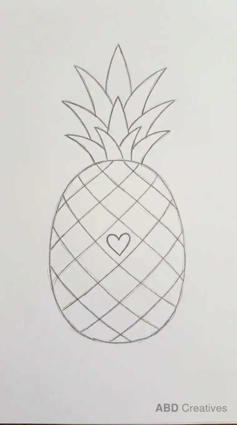 Pineapple With a Heart
