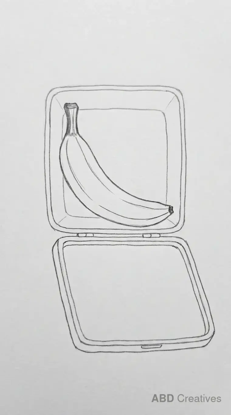 Banana in a Lunch Box