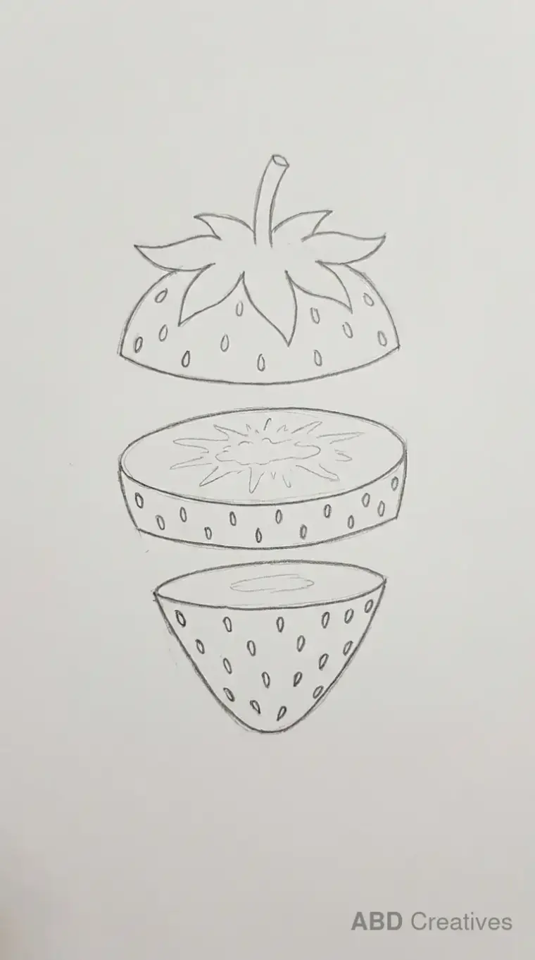 Strawberry Cut Into Pieces