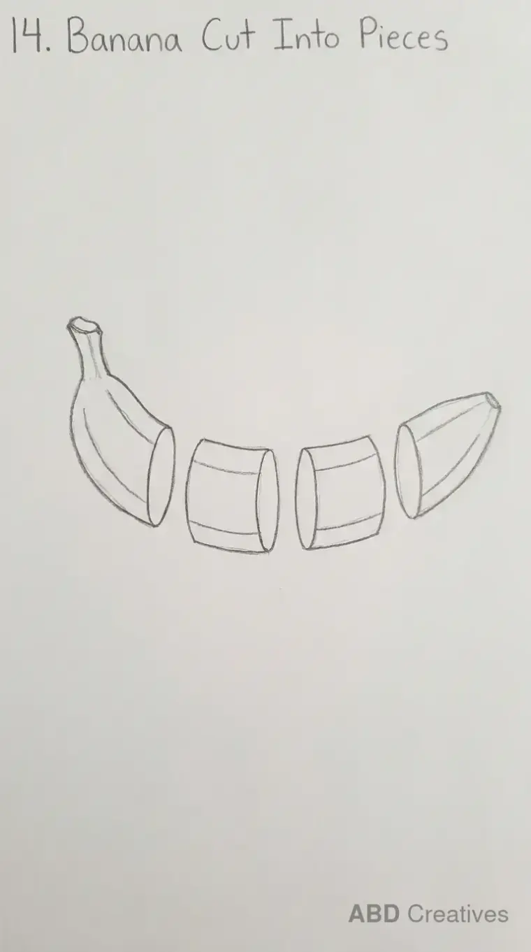 Banana Cut Into Pieces