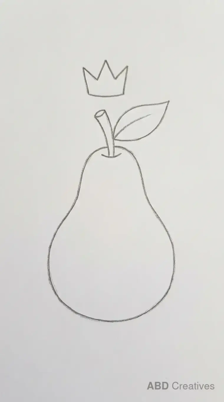 Pear With a Small Crown