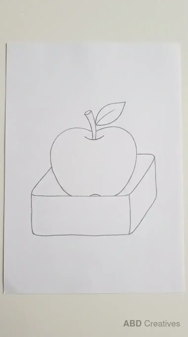 Apple in a Lunch Box