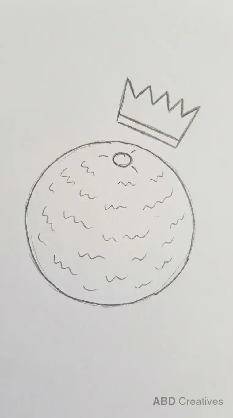 Orange With a Small Crown
