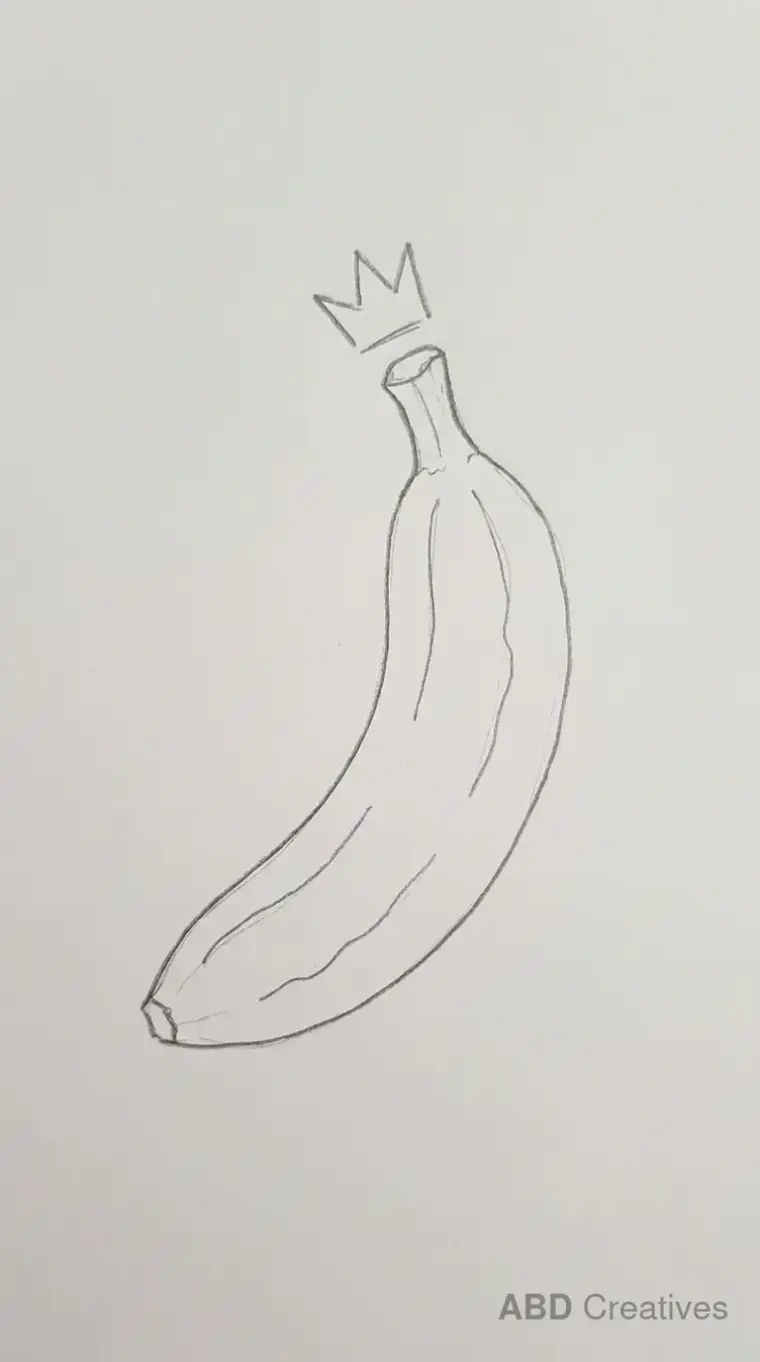 Banana With a Small Crown