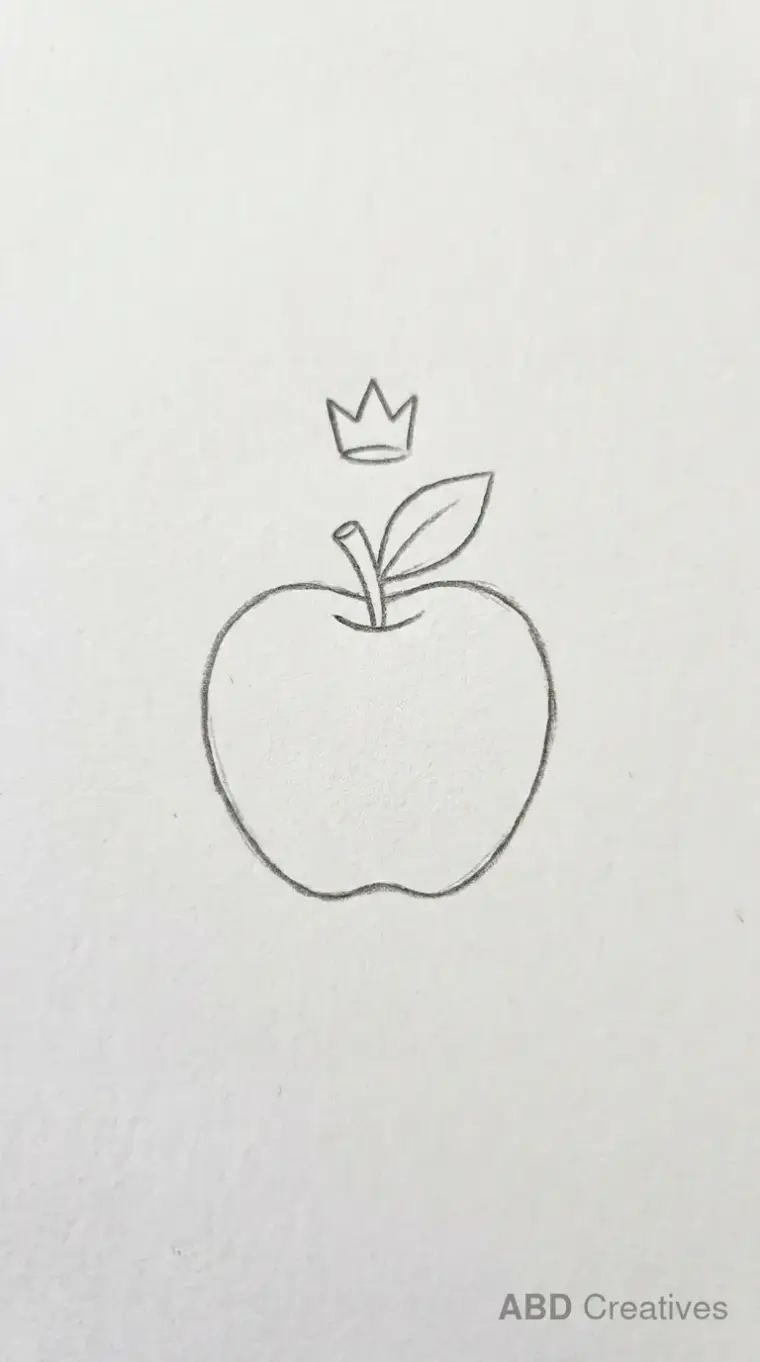 Apple With a Small Crown