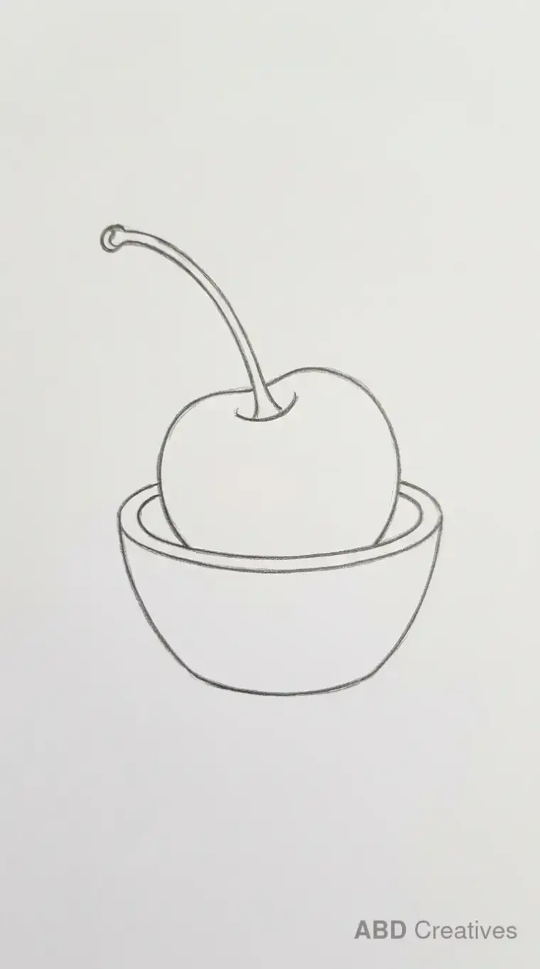 Cherry in a Small Bowl