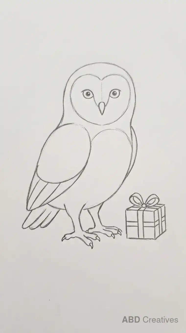 Owl With a Gift