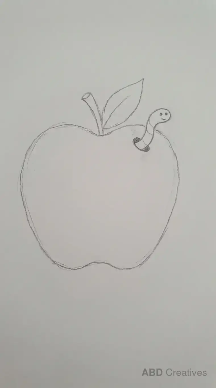 Apple With a Worm