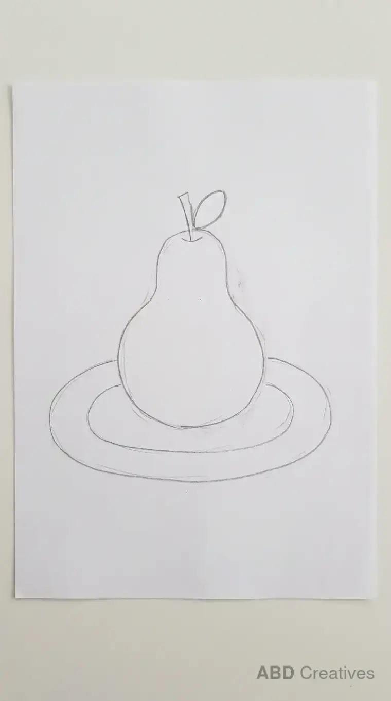 Pear on a Plate