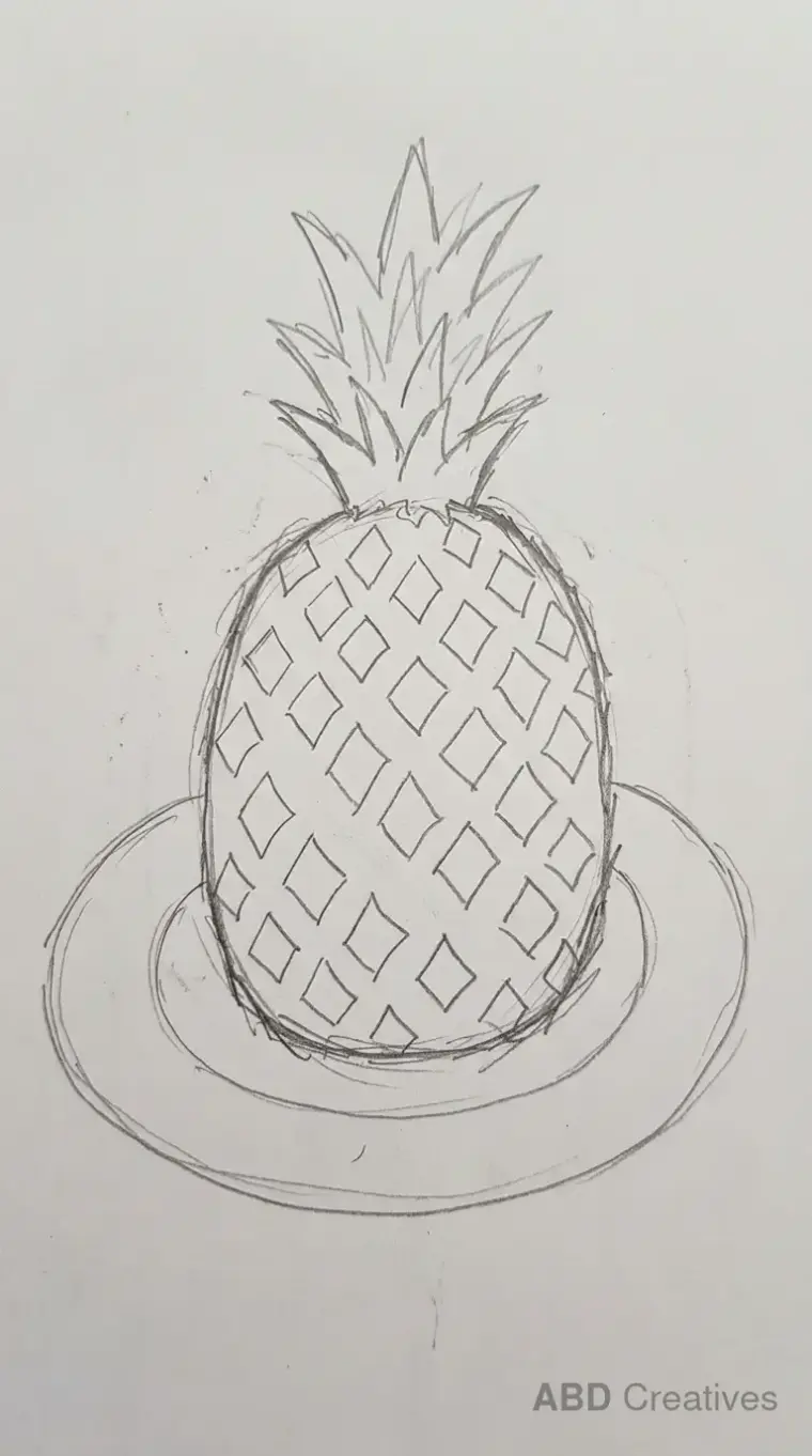 Pineapple on a Plate
