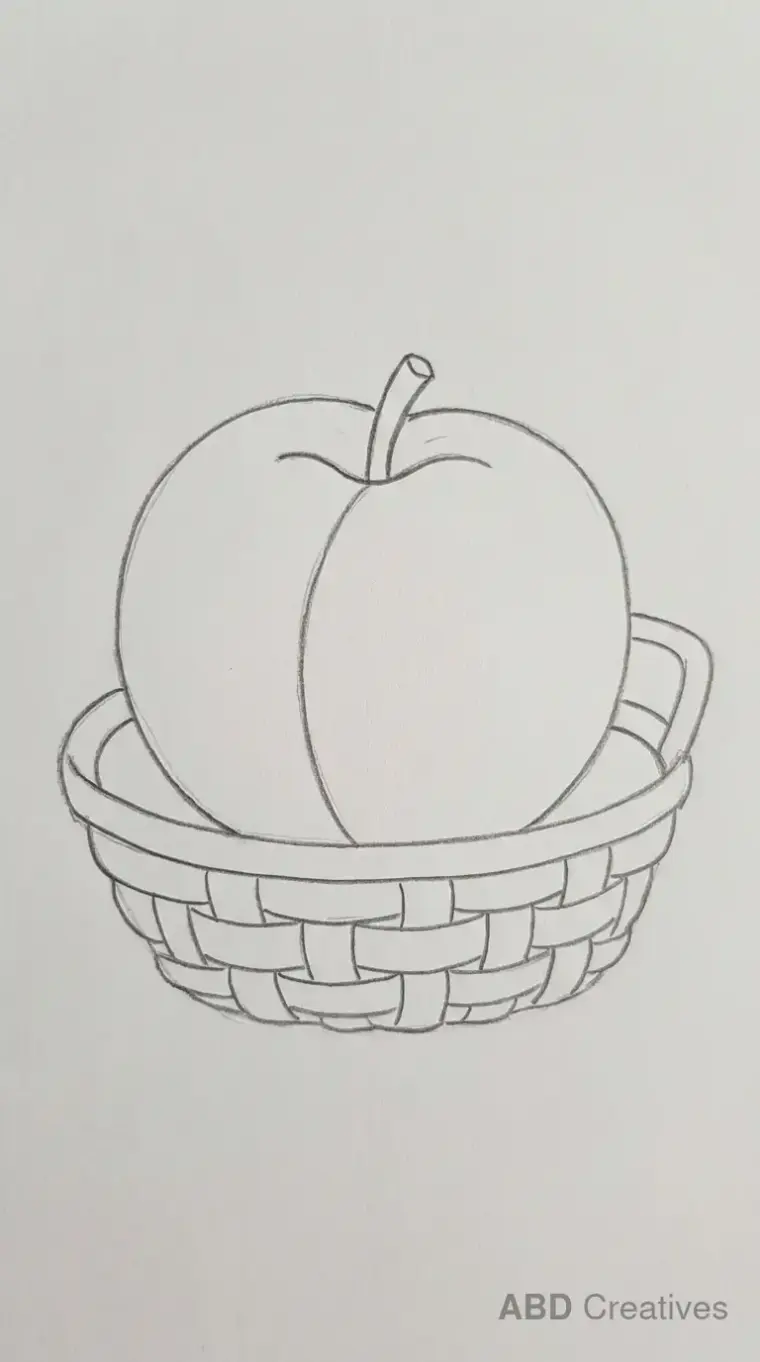 Peach in a Basket