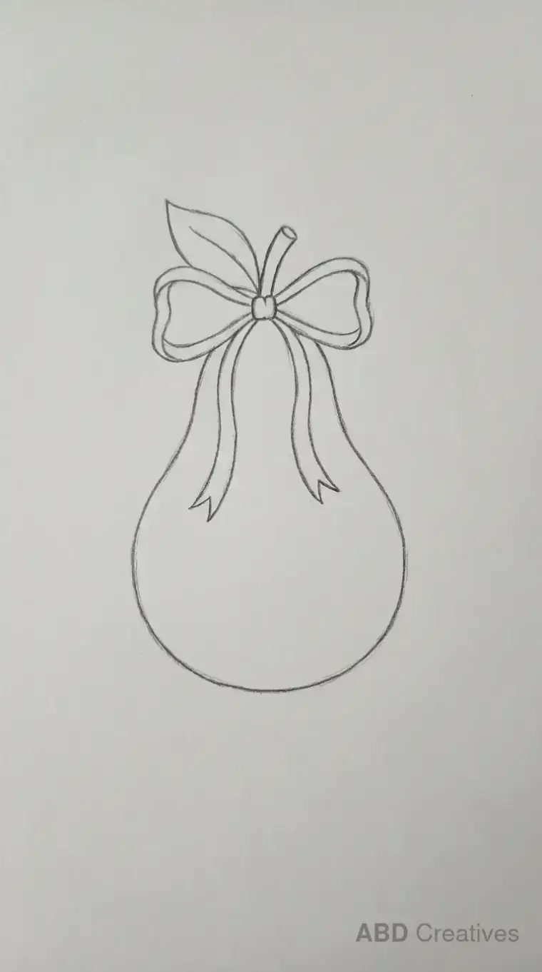 Pear With a Bow