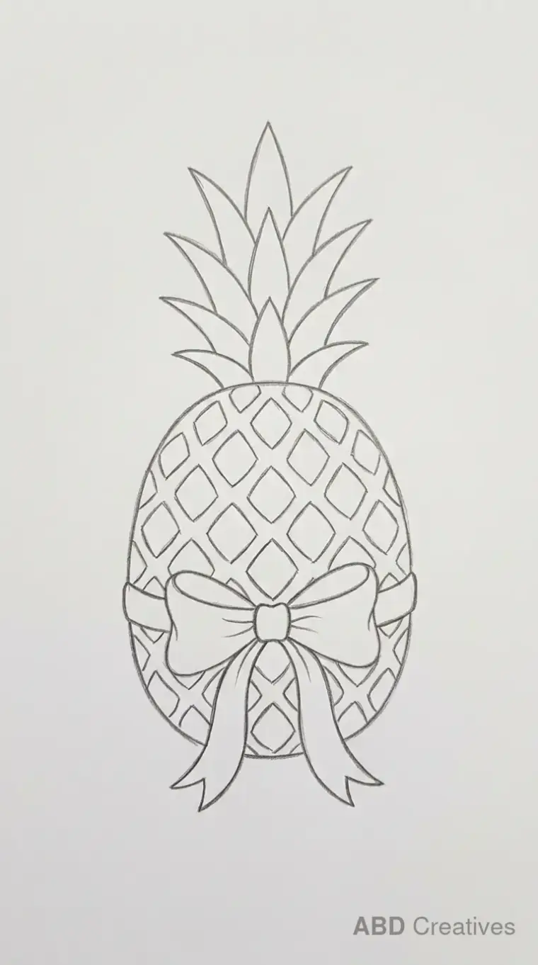 Pineapple With a Bow