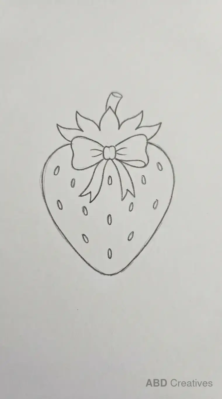 Strawberry With a Bow