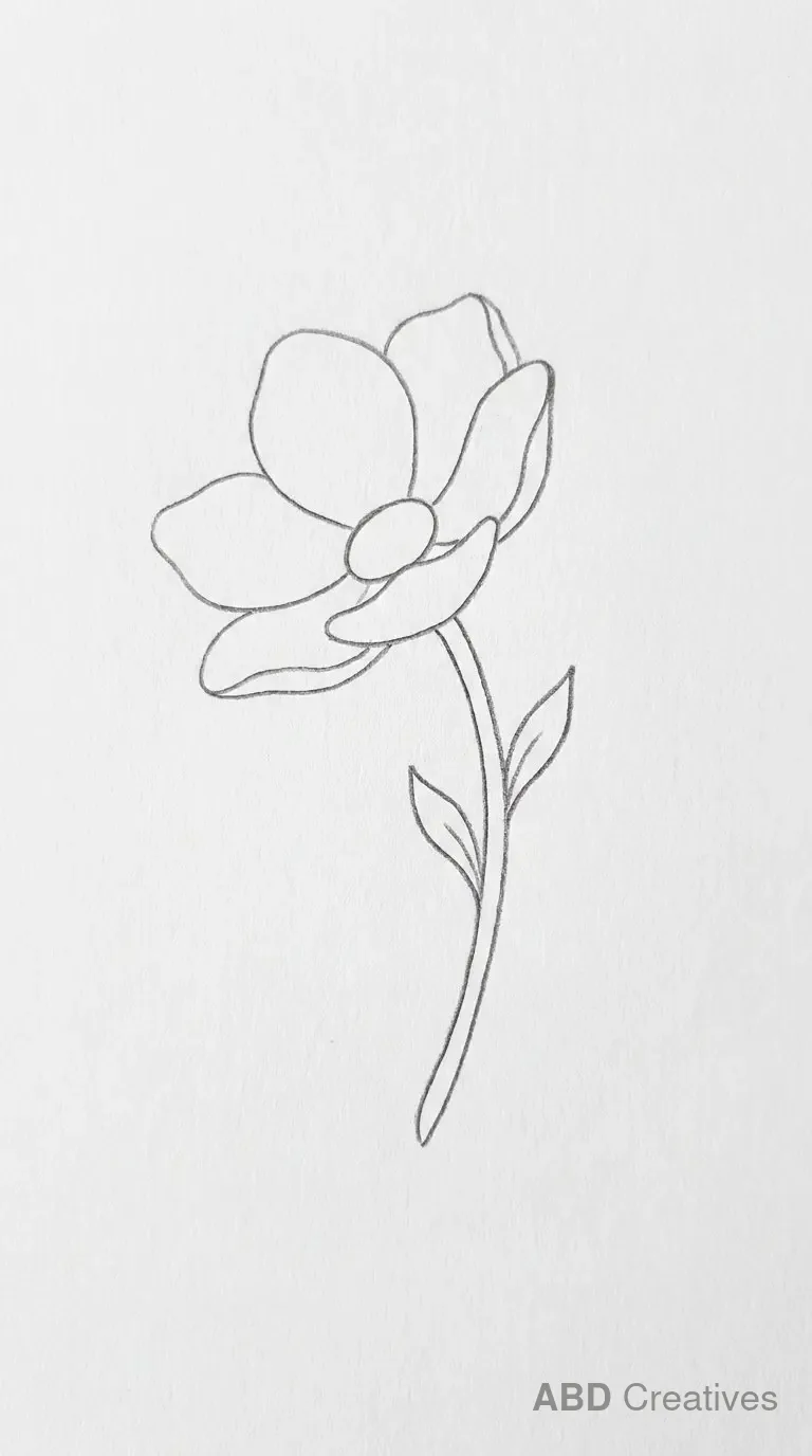 Side View Anemone