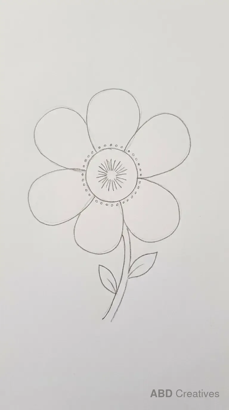 Anemone with a Detailed Centre