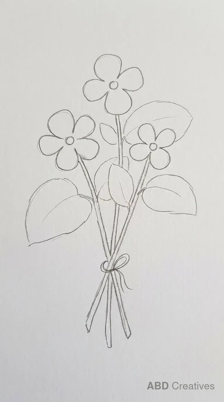 Begonia Flower Bouquet