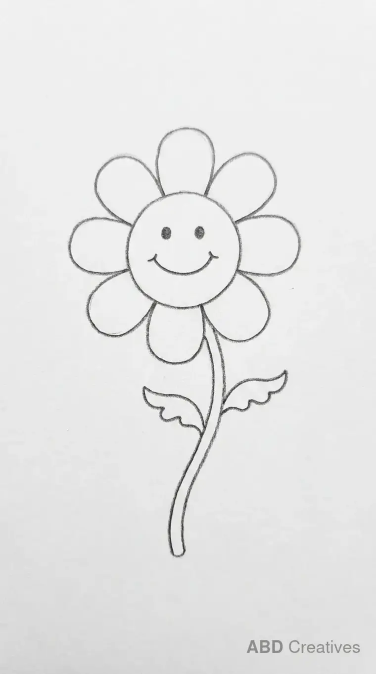 Cute Smiling Daisy