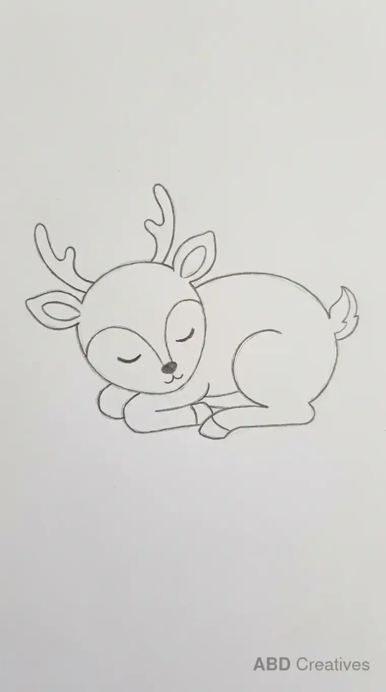 Sleeping Deer