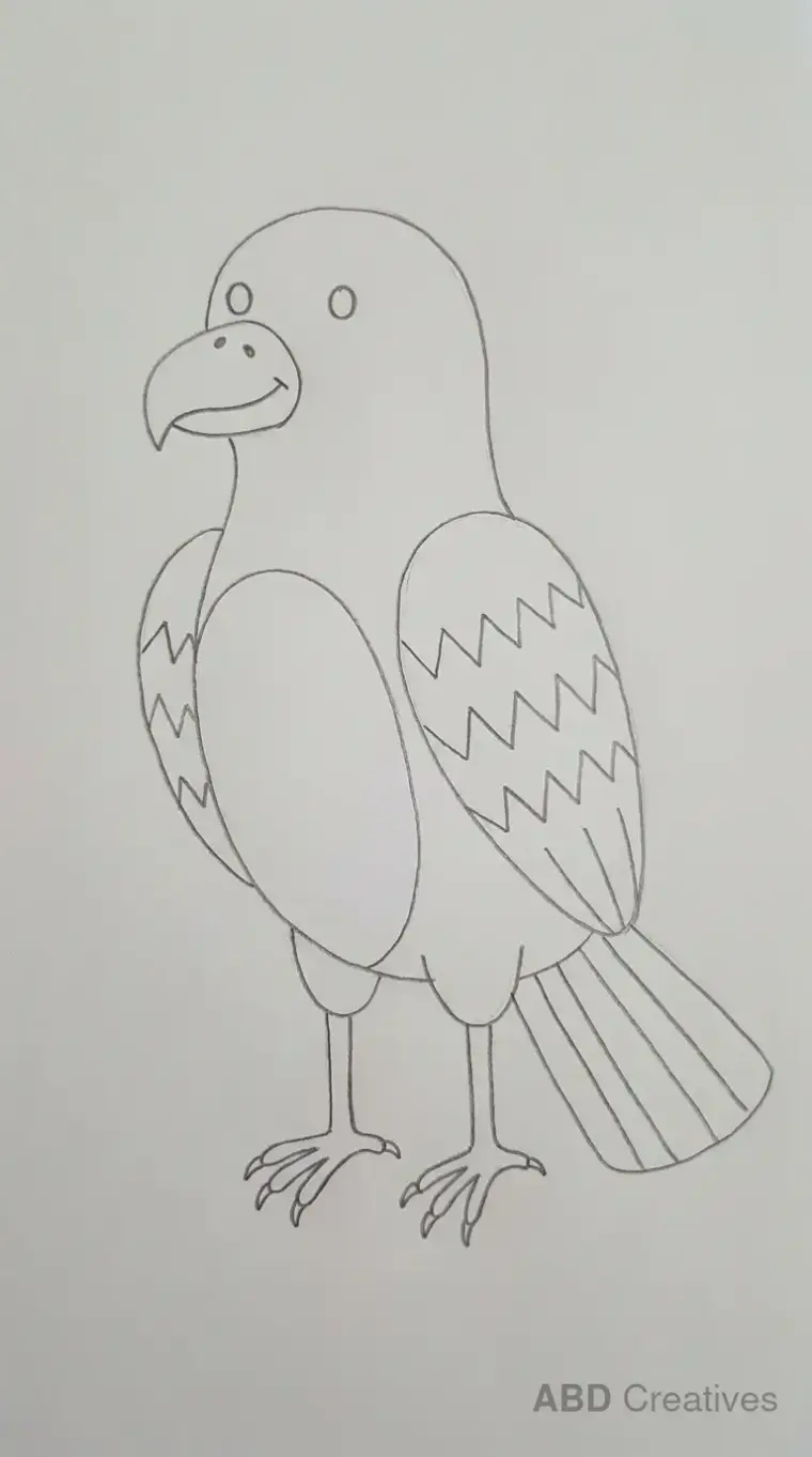 Eagle Looking Sideways
