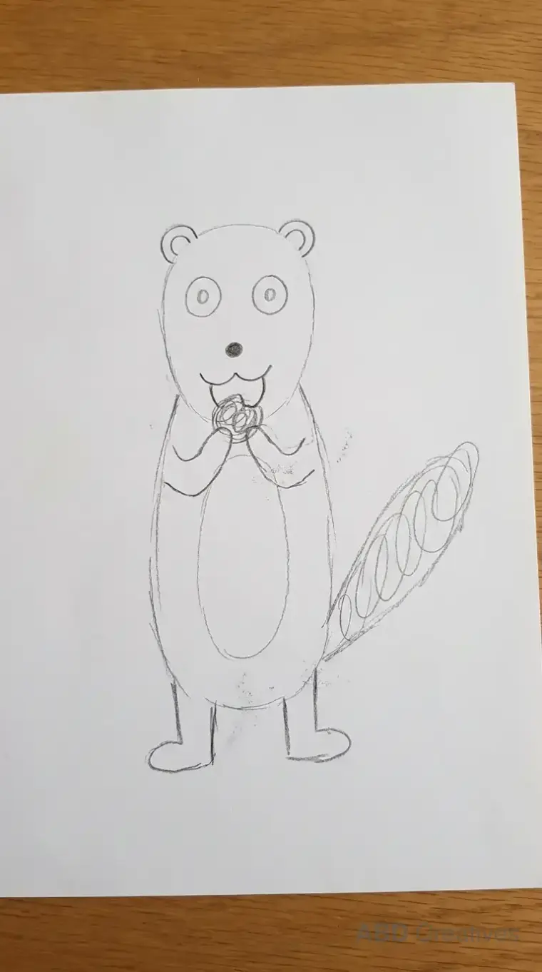 Ferret Eating a Treat