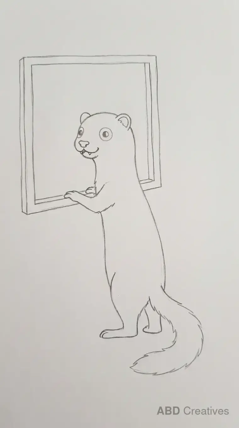 Ferret drawing ideas