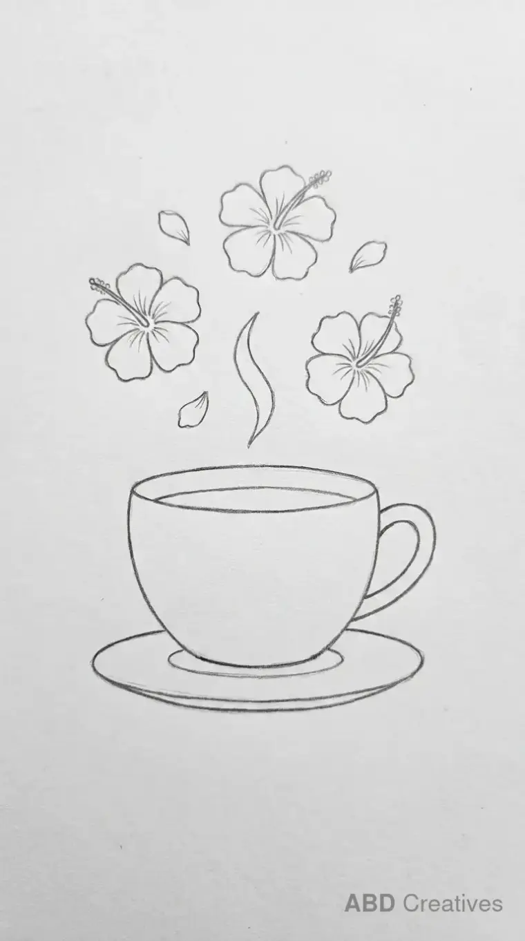 Hibiscus Tea Cup