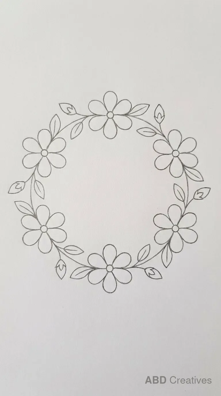 Jasmine Flower Wreath
