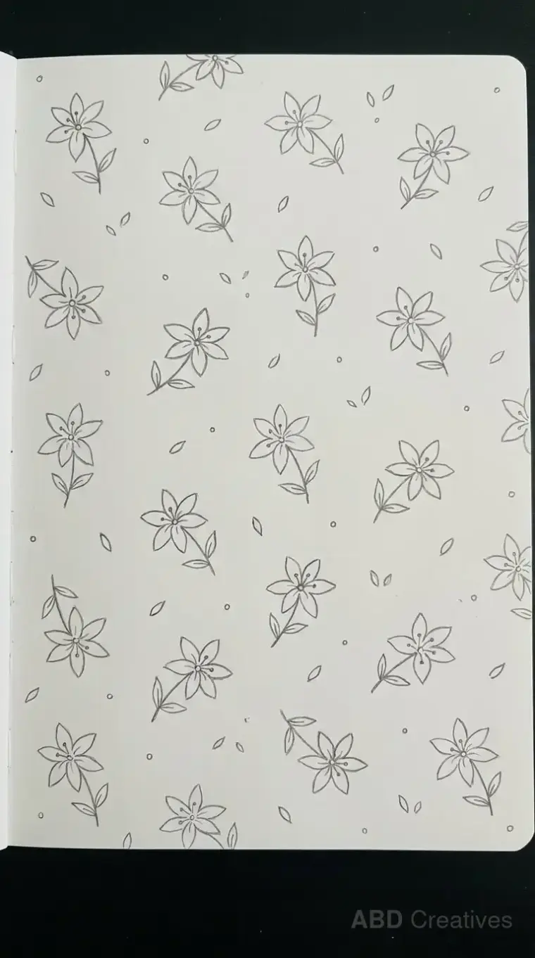 Scattered Small Lilies Page