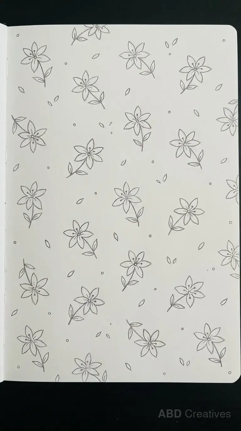 Scattered Small Lilies Page