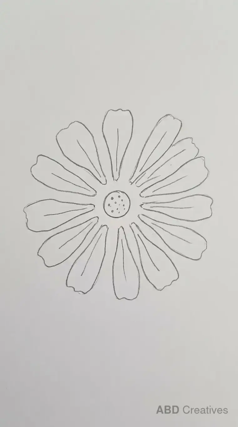 Loose Zinnia Petal Arrangement