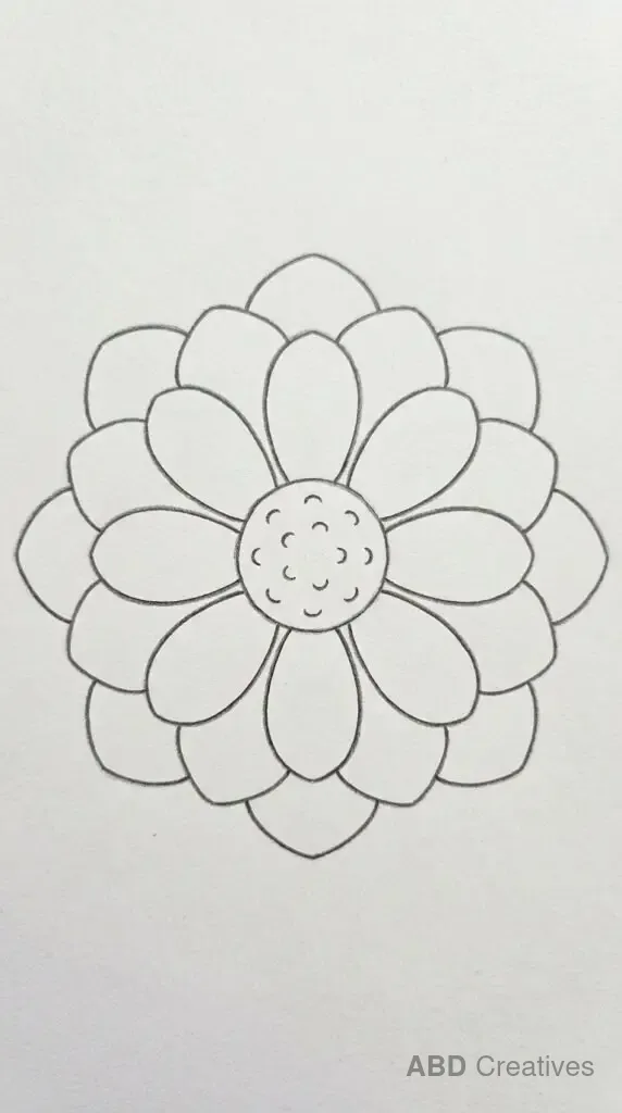 Lotus Flower Top View