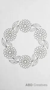 Marigold Flower Wreath