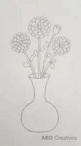 Marigold Flowers in a Vase