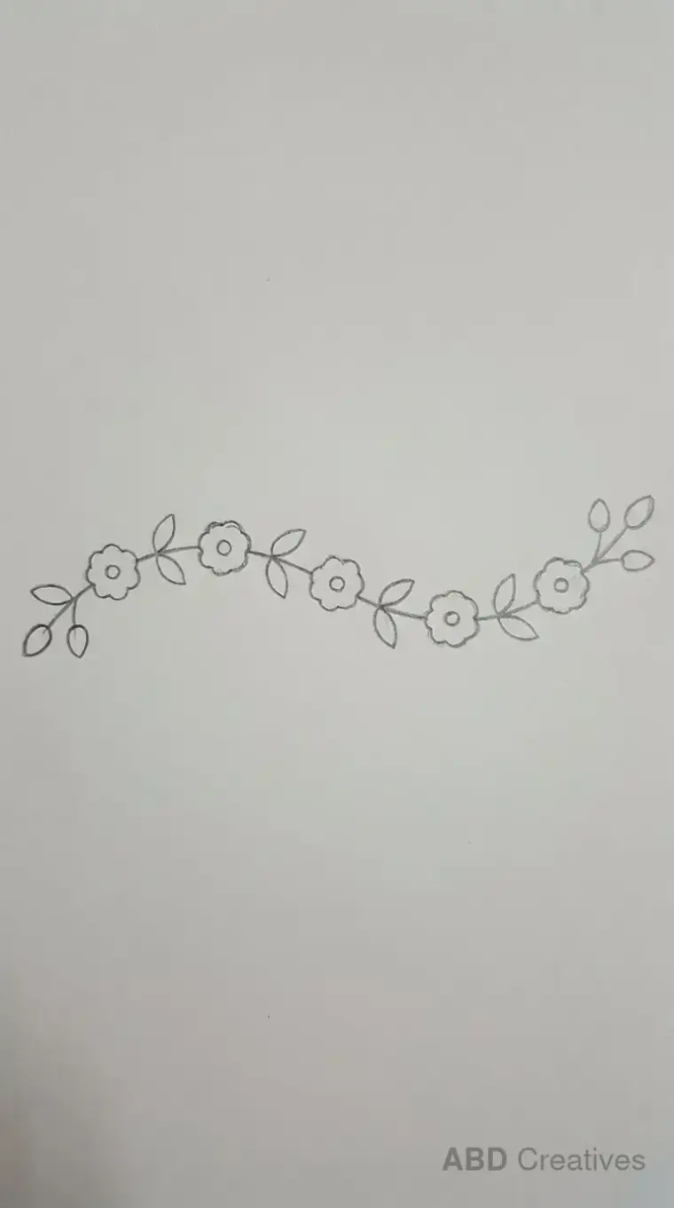 Curved Mogra Flower String