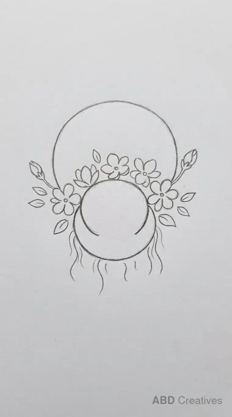 Mogra Gajra on a Hair Bun
