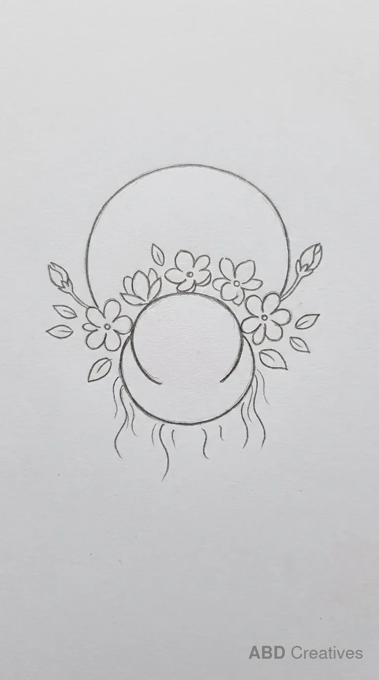 Mogra Gajra on a Hair Bun