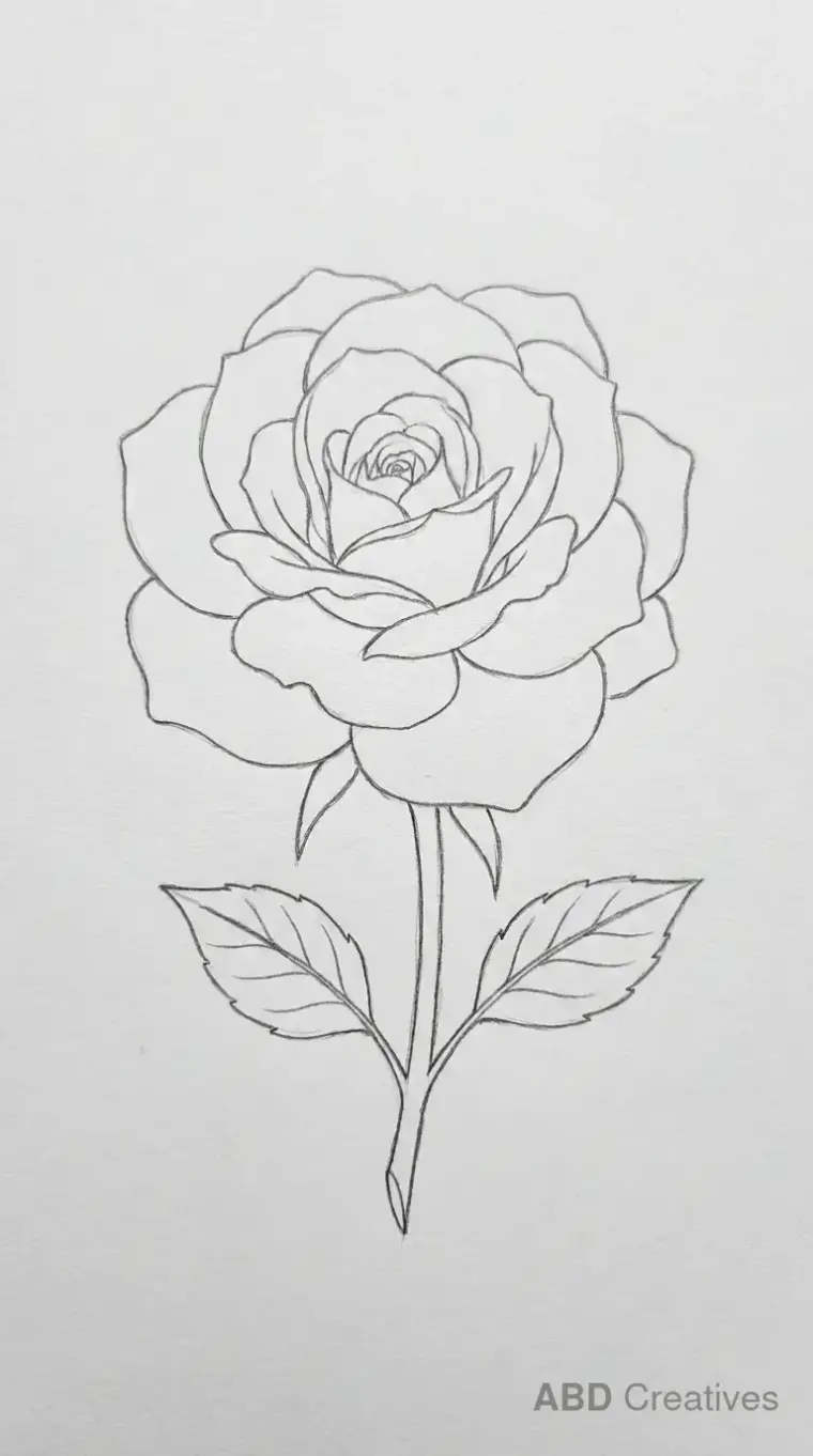 Fully Open Rose