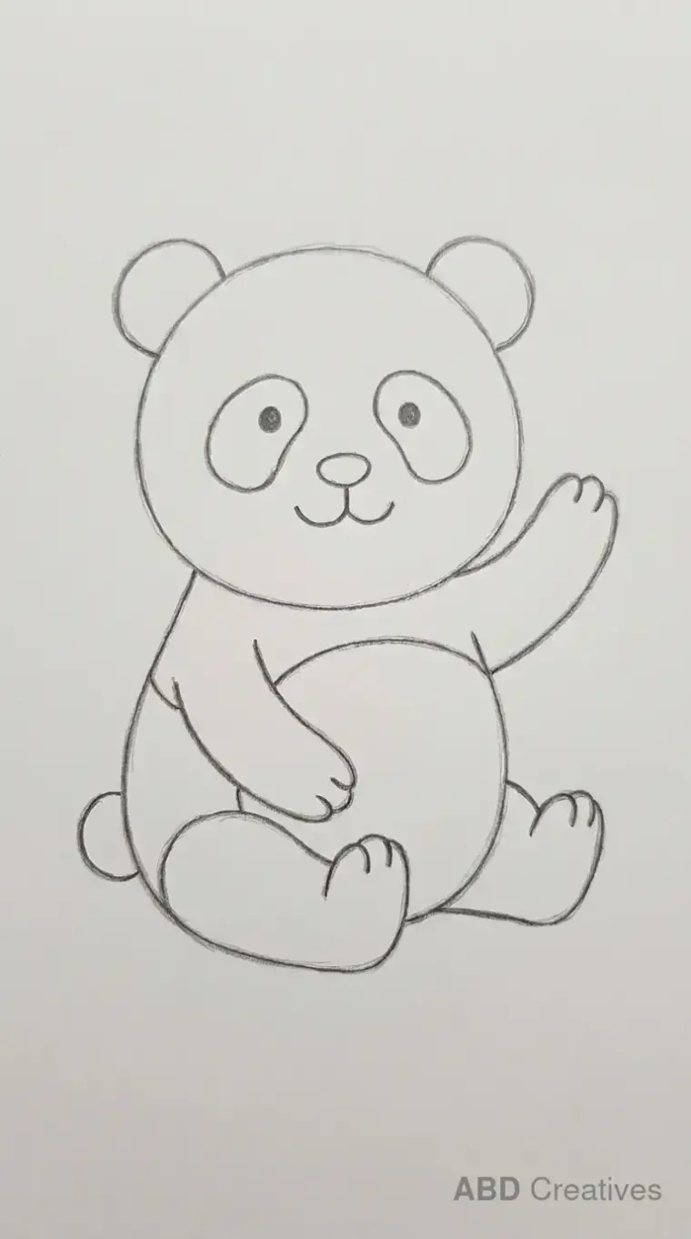 Panda Waving